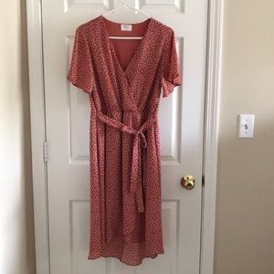 Sienna sky dress, large.